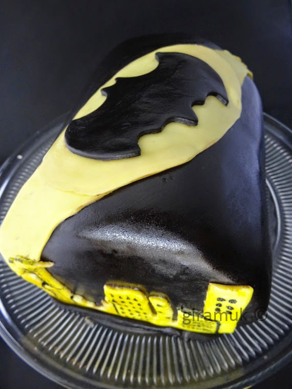 surprise Inside Batman Cake