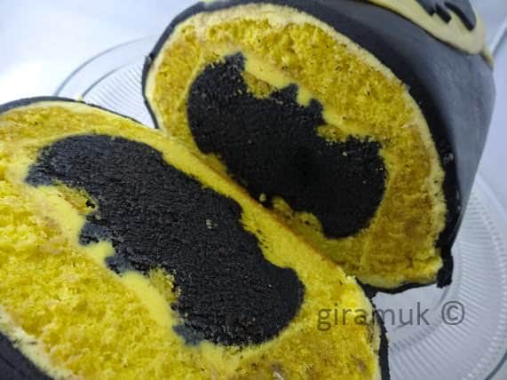 Surprise Inside Batman Cake