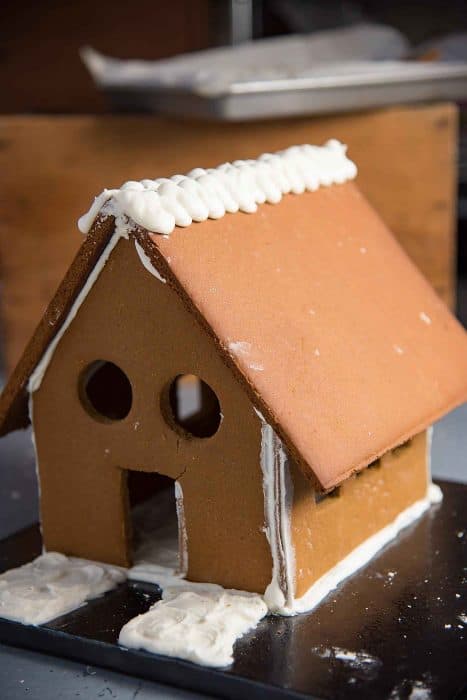 How To Make A Gingerbread House (Recipe & Template) - The Flavor Bender