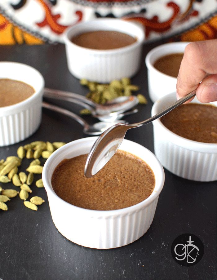 Sri Lankan Watalappan {Cardamom Spiced Coconut Custard}