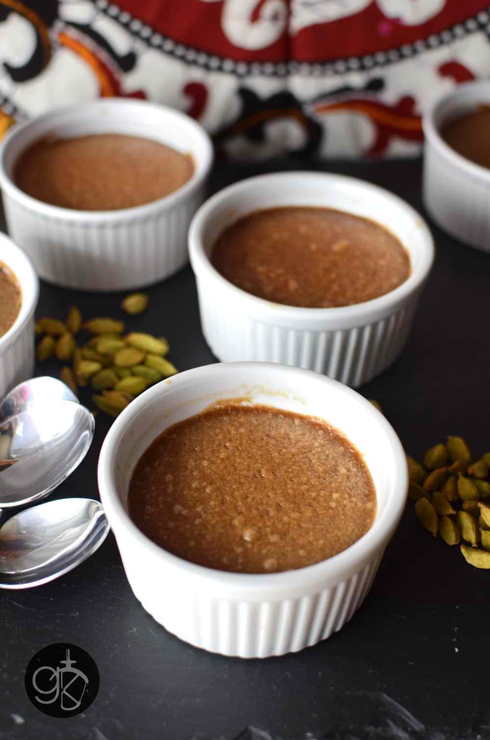 Sri Lankan Watalappan {Cardamom Spiced Coconut Custard}