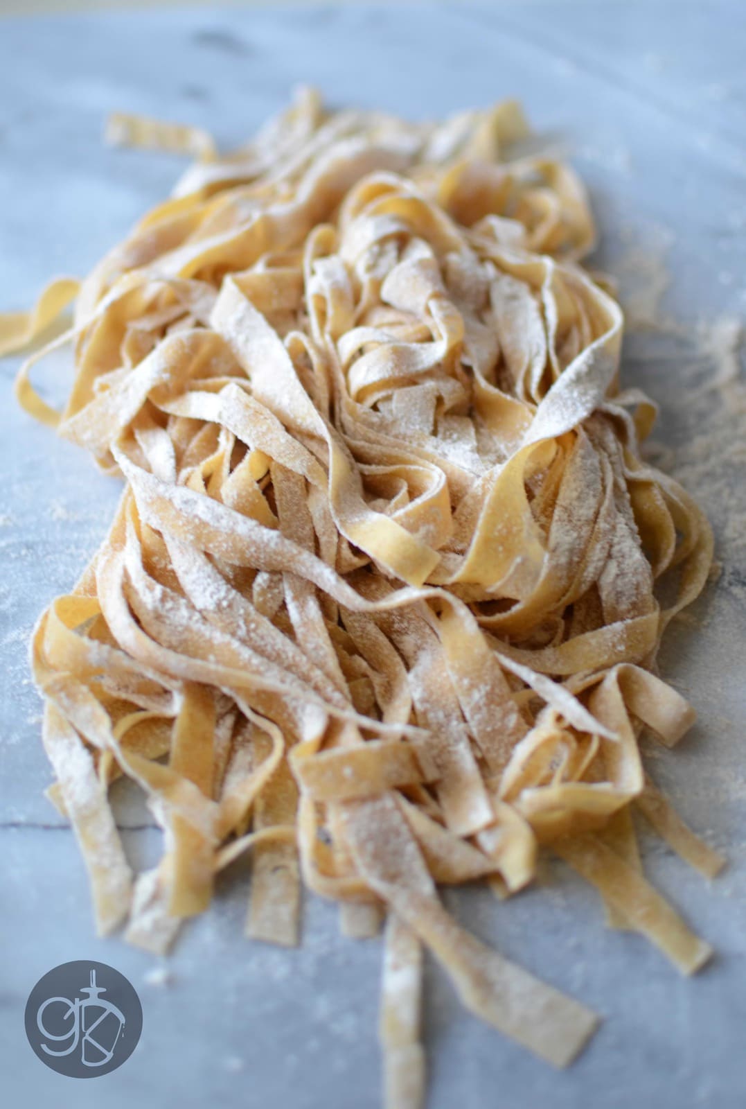 Homemade, Handcut Fettuccine Pasta