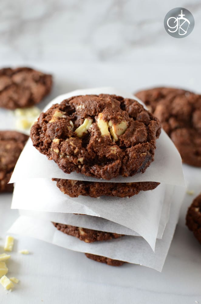 Double Chocolate, Bacon and Black Pepper Cookies