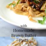Roasted Eggplant Caponata with Brown Butter Pasta