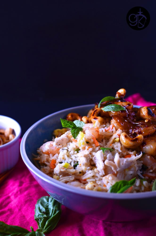Ginger and Basil Fried Rice