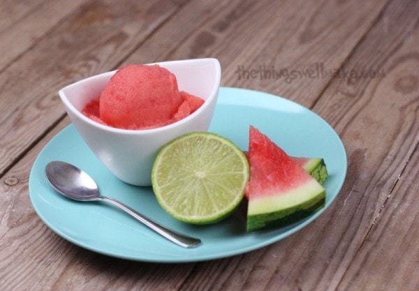 25 Delicious Frozen Treats for this Summer - Easy Watermelon Sorbet