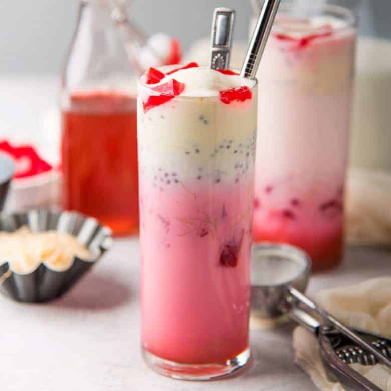 Falooda drink Social Media