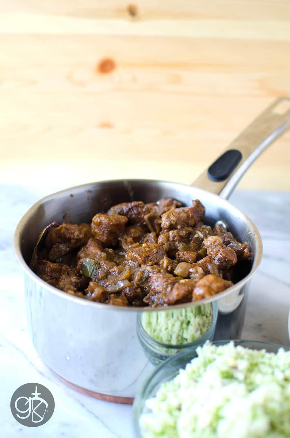 Spicy Sri Lankan Black Pork Curry - 48