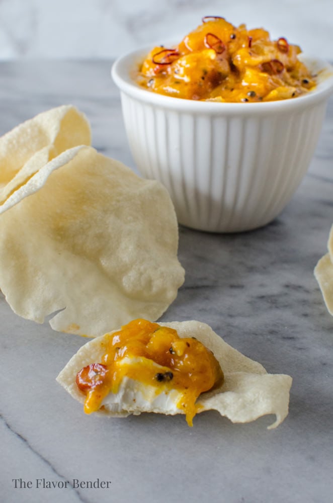 Easy Mango Chutney Appetizers - Recipe for a Gluten Free, Easy Mango Chutney and how to use them for a simple but delicious appetizer!