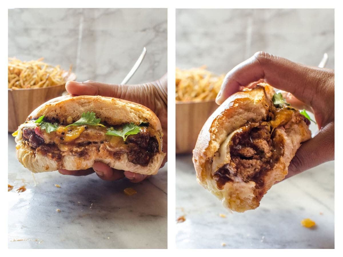 Curry Chicken Meatball Sandwich - 63