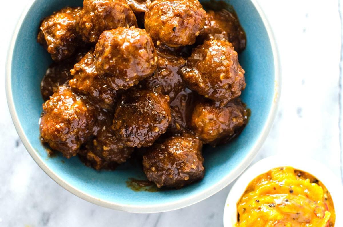 Curry Chicken Meatball Sandwich - 53