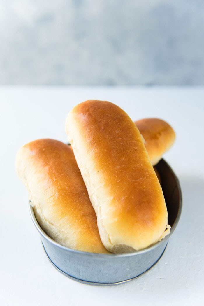 These Easy to make Homemade Hot Dog Buns, are perfectly soft and delicious! This dough is versatile enough to be hot dog buns, subs, or hamburger buns, and absolutely easy to make!