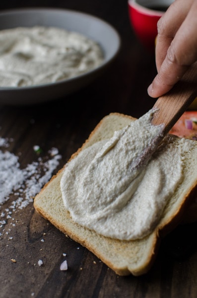 Creamy Vegan Ricotta - Made with Cashews and Tofu, this is the ricotta substitute you can use for pasta dishes, sweet dishes and even just spread on your toast for beakfast! Whether you like soft or firm ricotta, this can easily be put together in minutes and you would think this is the real deal! 