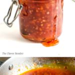 Spicy Sweet Chilli Sauce Easy to make, absolutely delicious, with an extra kick of spice this is the BEST Sweet chilli sauce you will EVER have!