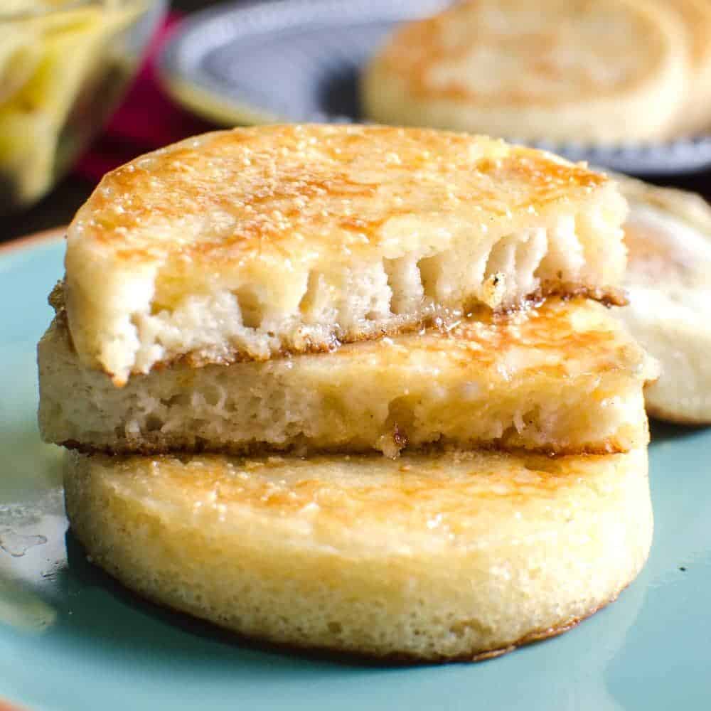 Gluten free Crumpets (and Egg Crumpets)