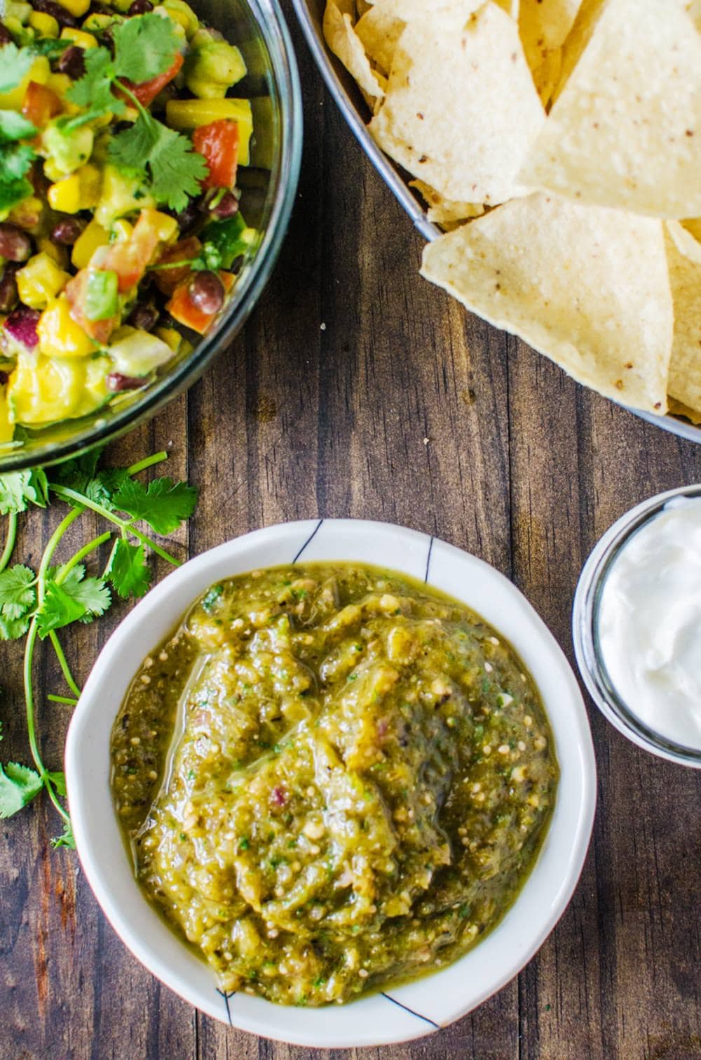 Roasted Tomatillo Salsa Verde - 70
