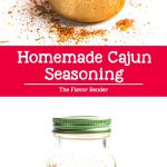 Cajun Seasoning Recipe - An easy and simple Cajun seasoning recipe that can be made in minutes with spices you can already find in your pantry. Smokey, spicy, and herby, it will make all your Cajun dishes taste even better! #CajunSeasoningRecipe #SpiceMixes #EasyRecipes