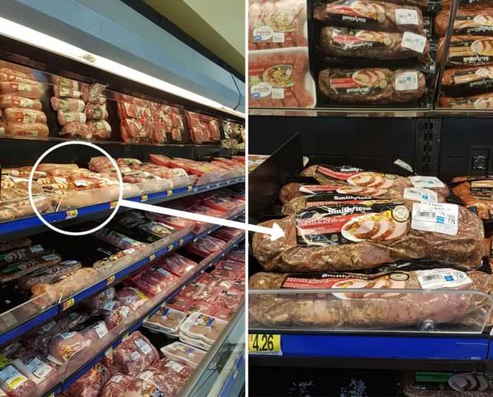 Where to find Smithfield Pork at Walmart