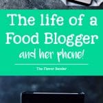 Get a glimpse on how busy a food blogger can be, and how indispensable a good phone can be for day to day activities and time management!