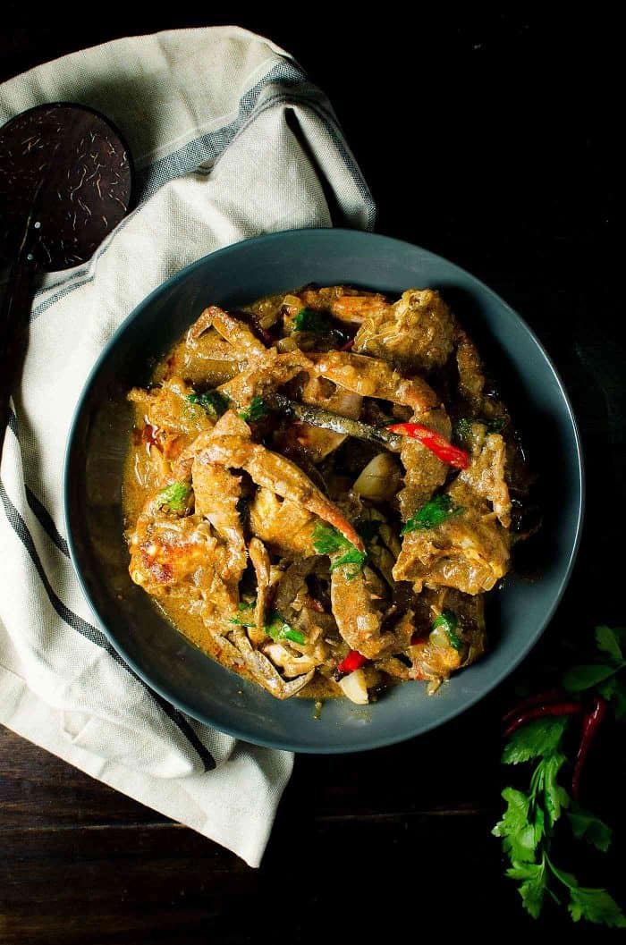 Spicy Sri Lankan Crab Curry