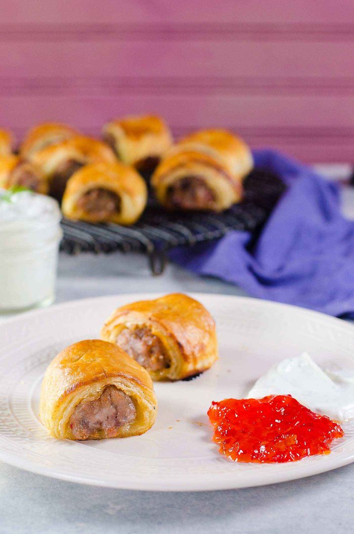 Easy Sausage Rolls with just 3 ingredients! (VIDEO RECIPE)