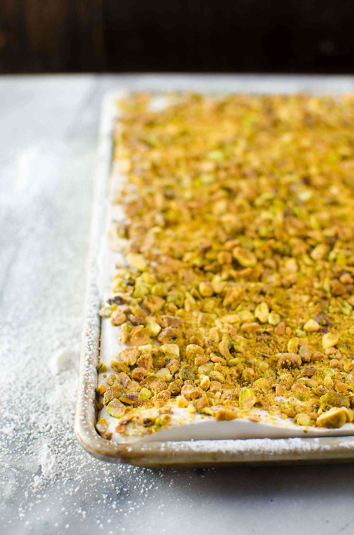 Orange Blossom Marshmallows with Pistachios - 6
