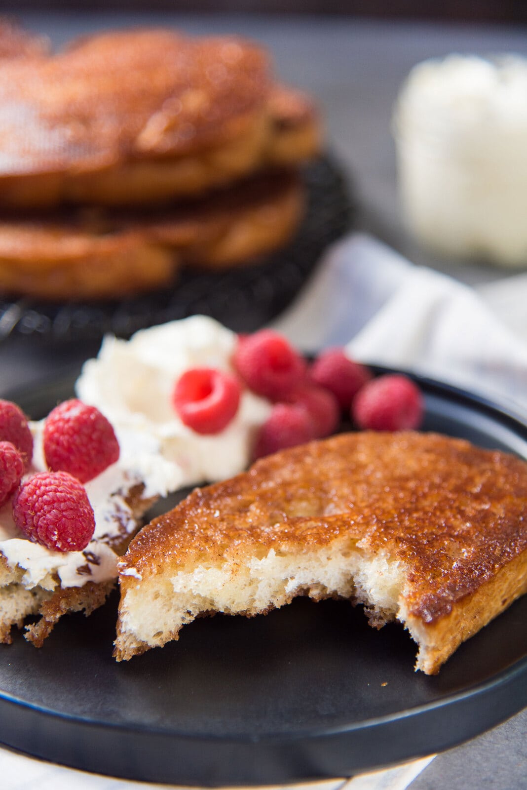 The Best Cinnamon Toast Ever   Creme Brulee Toast  - 78