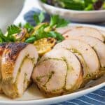Sous Vide Turkey Roulade is cooked slow and low in the sous vide to guarantee the most perfectly tender, juicy, succulent results! Perfect for Thanksgiving and Christmas!