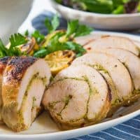 Sous Vide Turkey Roulade is cooked slow and low in the sous vide to guarantee the most perfectly tender, juicy, succulent results! Perfect for Thanksgiving and Christmas!