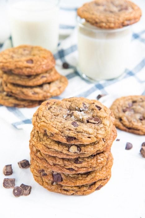BEST Chocolate Chip Cookies - Learn how to make perfect chocolate chip cookies with the most flavor! You can make them your own BEST chocolate chip cookies with all the tips I've shared. 