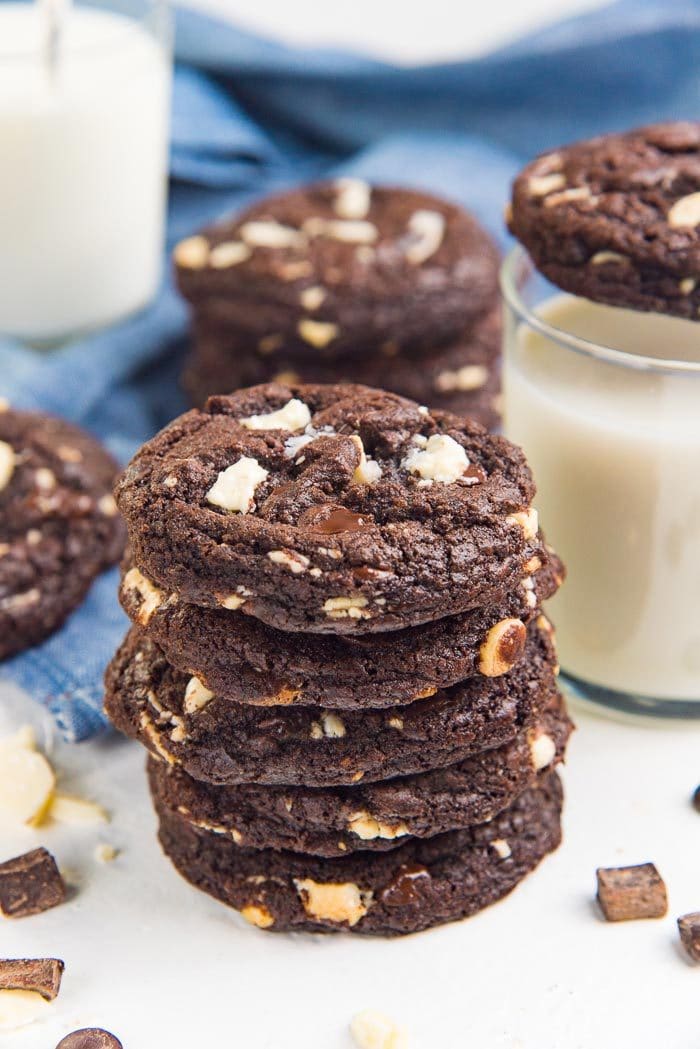 Ultimate Double Chocolate Chip Cookies The Flavor Bender