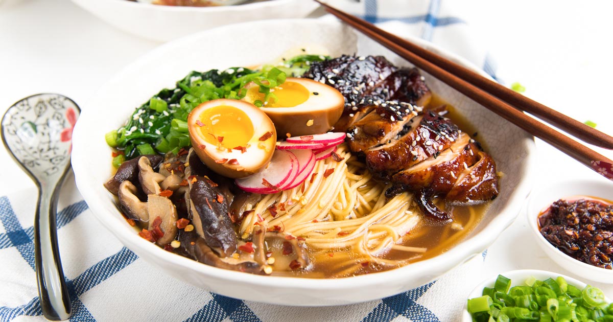 Easy Homemade Chicken Ramen The Bender