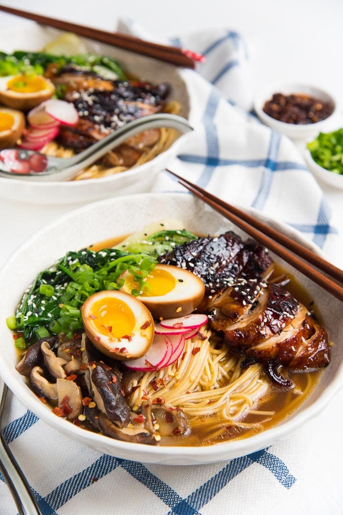 The Best Homemade Chicken Ramen (Easy Ramen Recipe) - The Flavor Bender