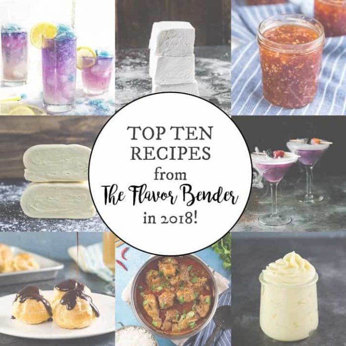 Top ten favorite recipes on The Flavor Bender