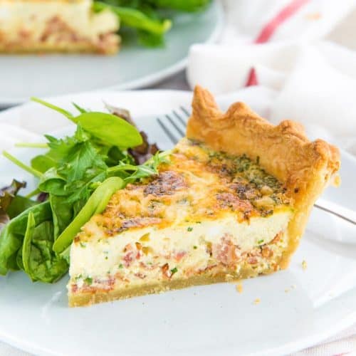 Classic Quiche Lorraine The Flavor Bender
