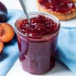 Spiced plum jam featured image