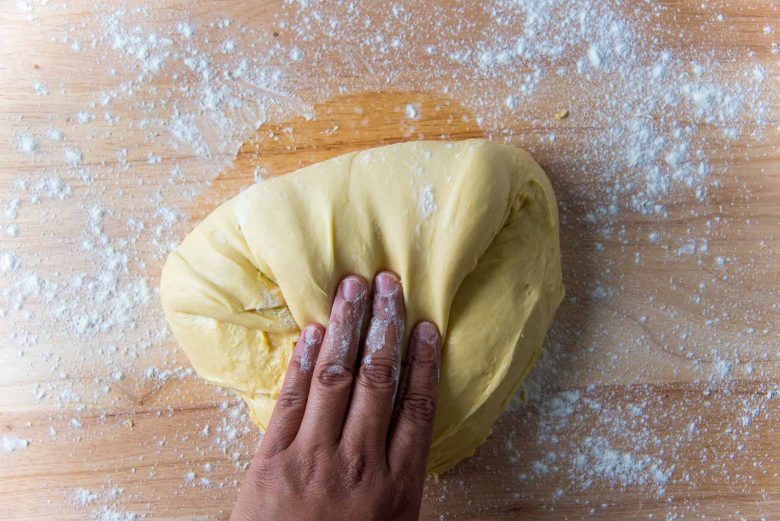 Shaping the dough 3
