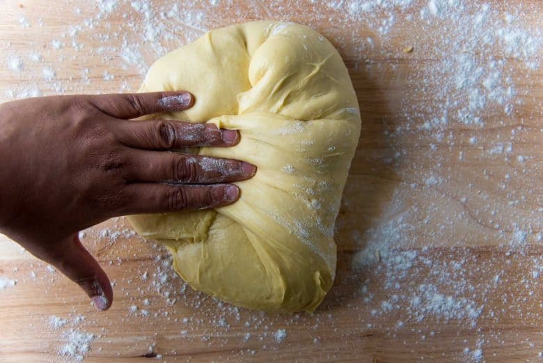 Shaping the dough 5