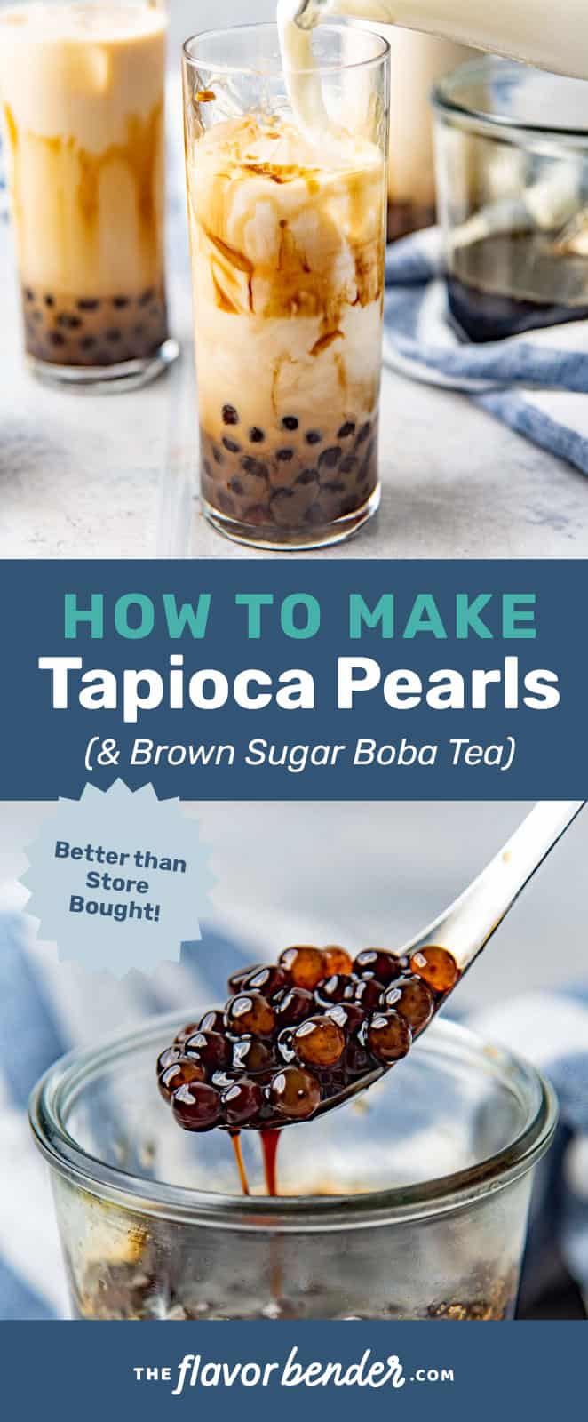 How to make Boba Pearls (Tapioca Pearls) The Flavor Bender