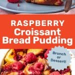 Raspberry Croissant Bread Pudding - 73