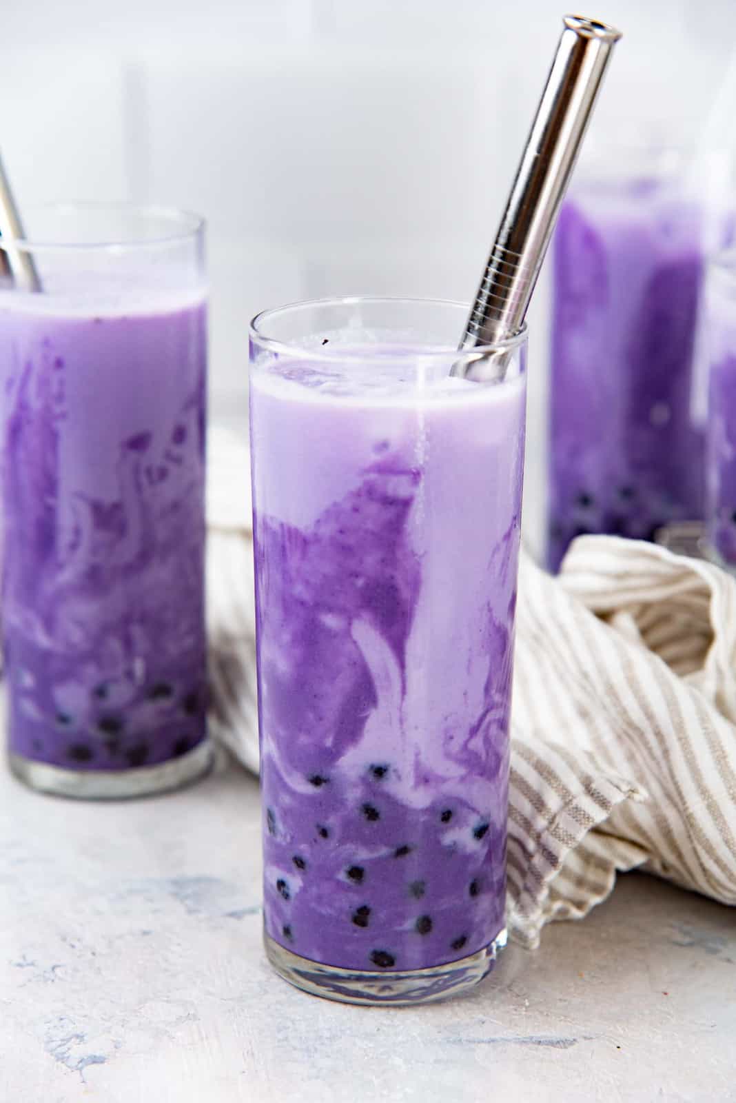 Ube Milk Tea  Ube Bubble Tea  - 50