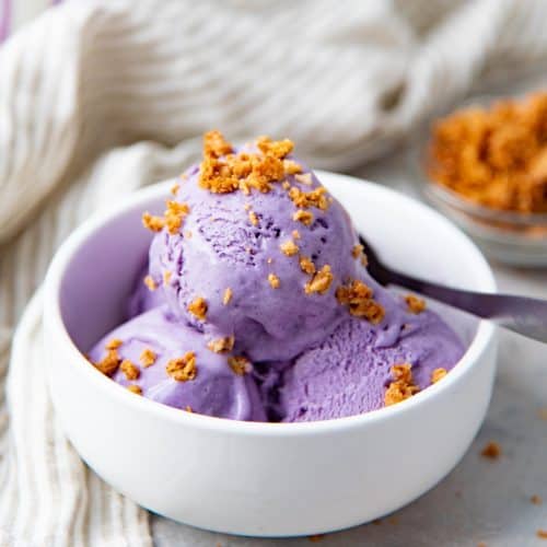 Ube Ice Cream Purple Yam Ice Cream The Flavor Bender
