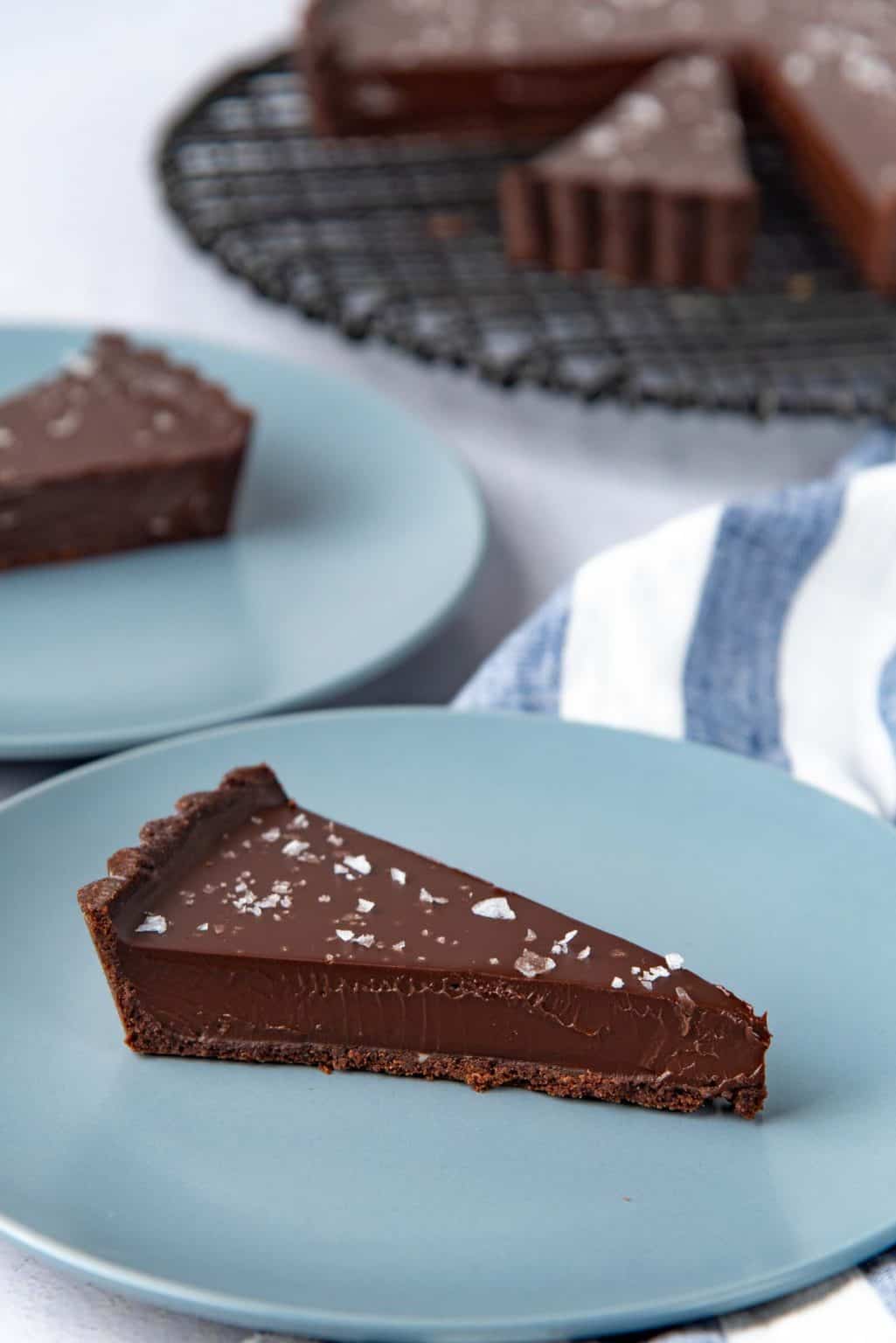 Chocolate Tart Simple Ganache Tart The Flavor Bender chocolate-tart-simple-ganache-tart-the-flavor-bender