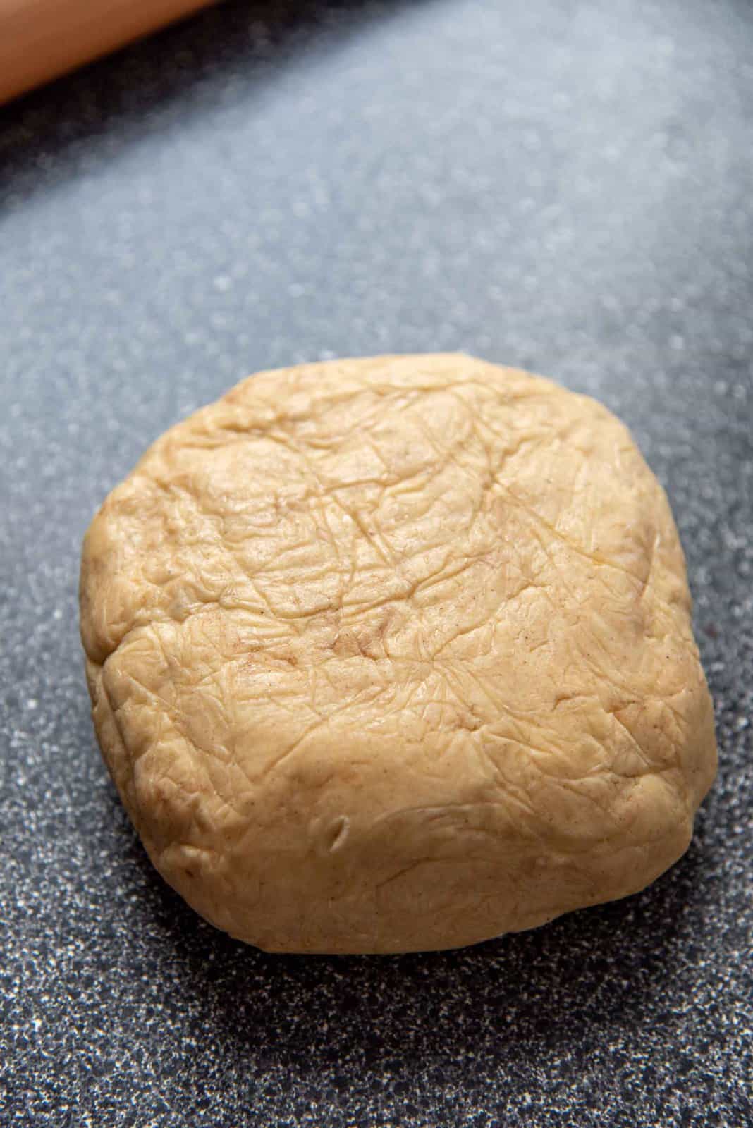 The dough after being chilled
