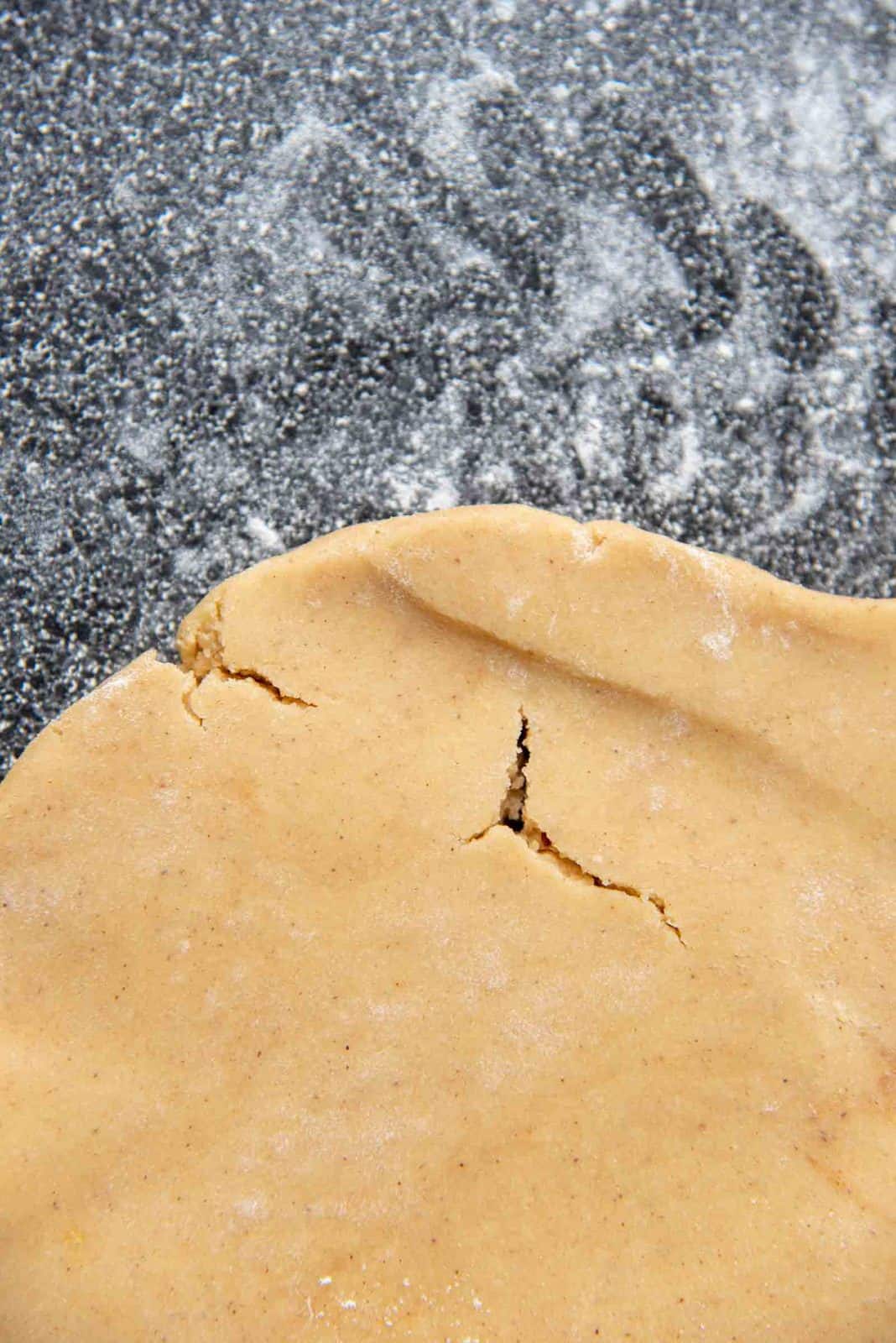 Cracks in the dough