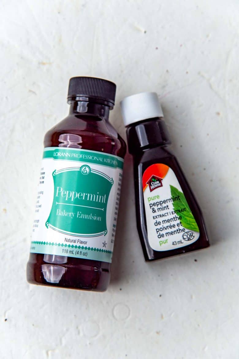 Options for peppermint extract or peppermint emulsion