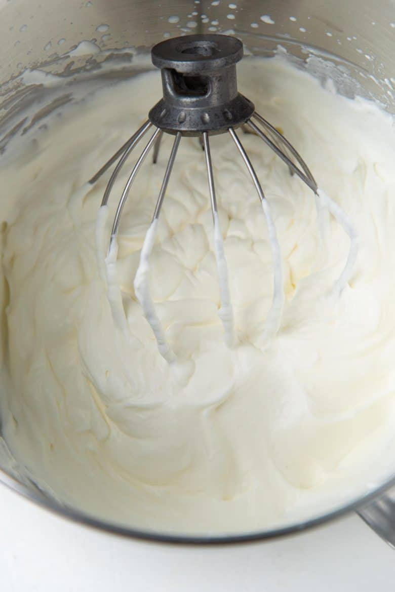 Stabilized whipped cream