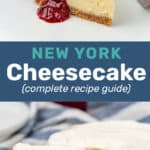 Classic New York Cheesecake social media