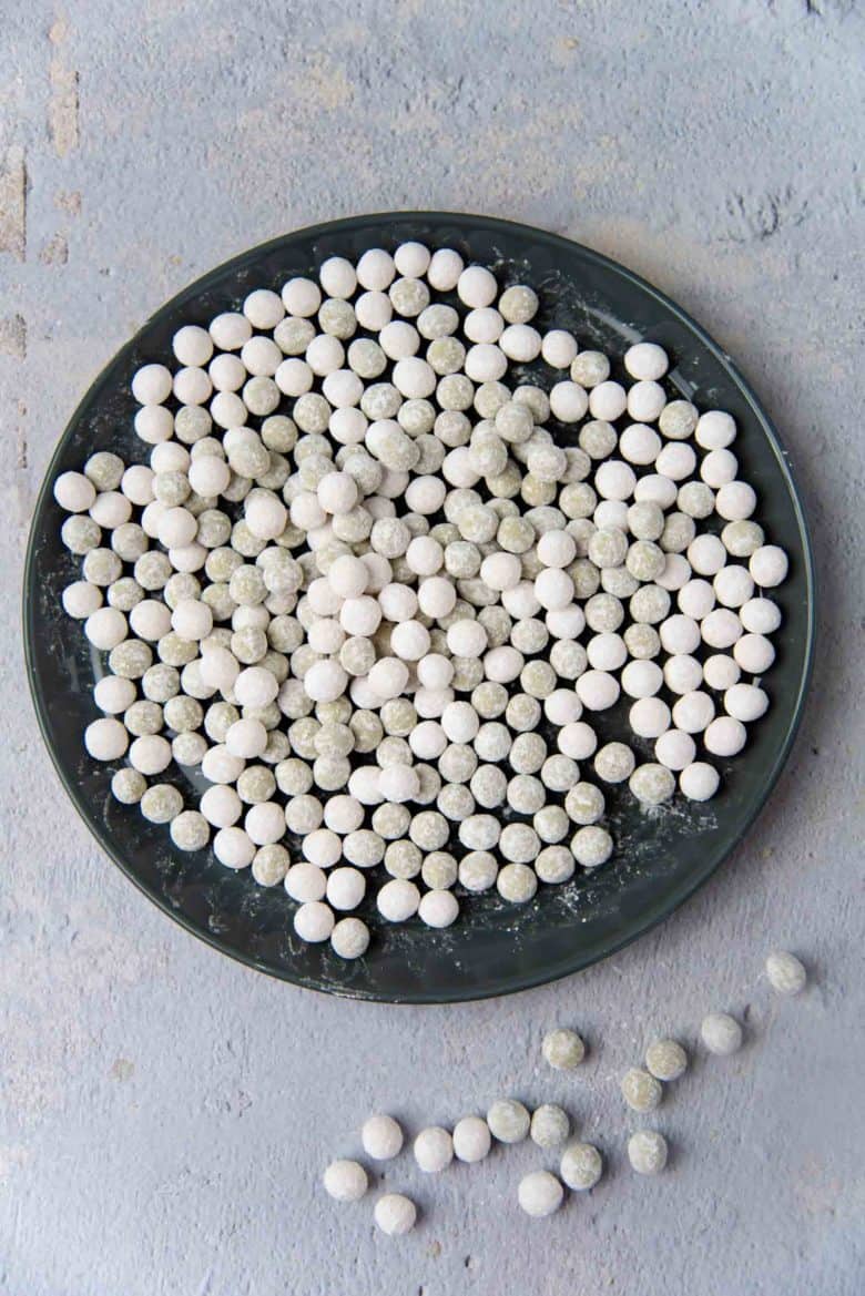 Dried boba pearls