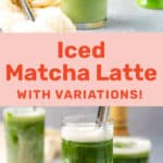 Iced Matcha Latte Social Media
